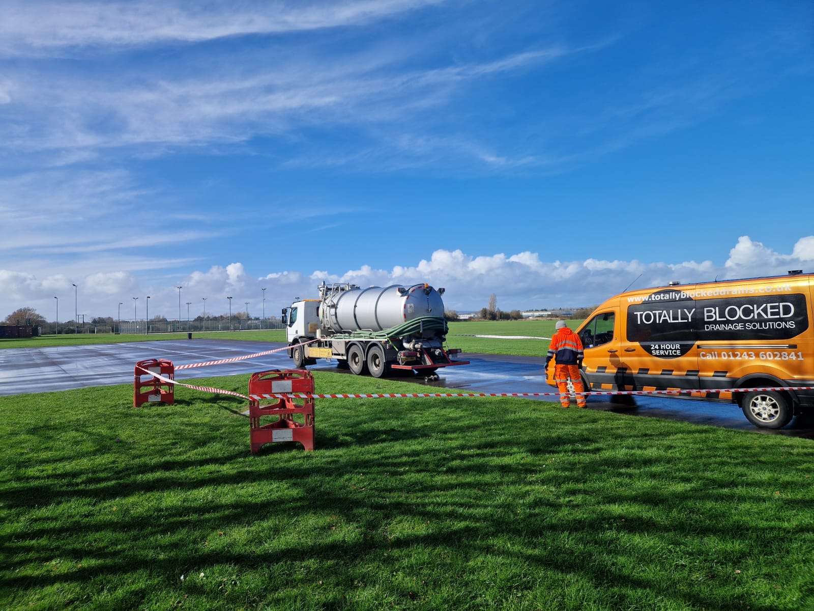 UK drainage tanker services