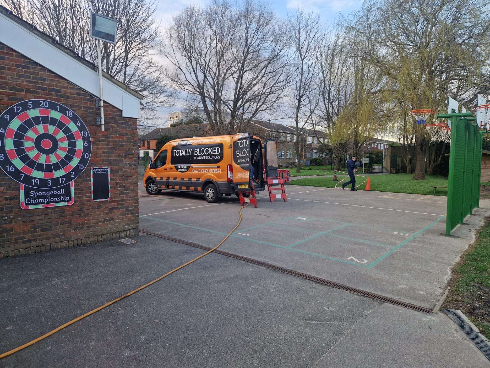 School drainage solutions